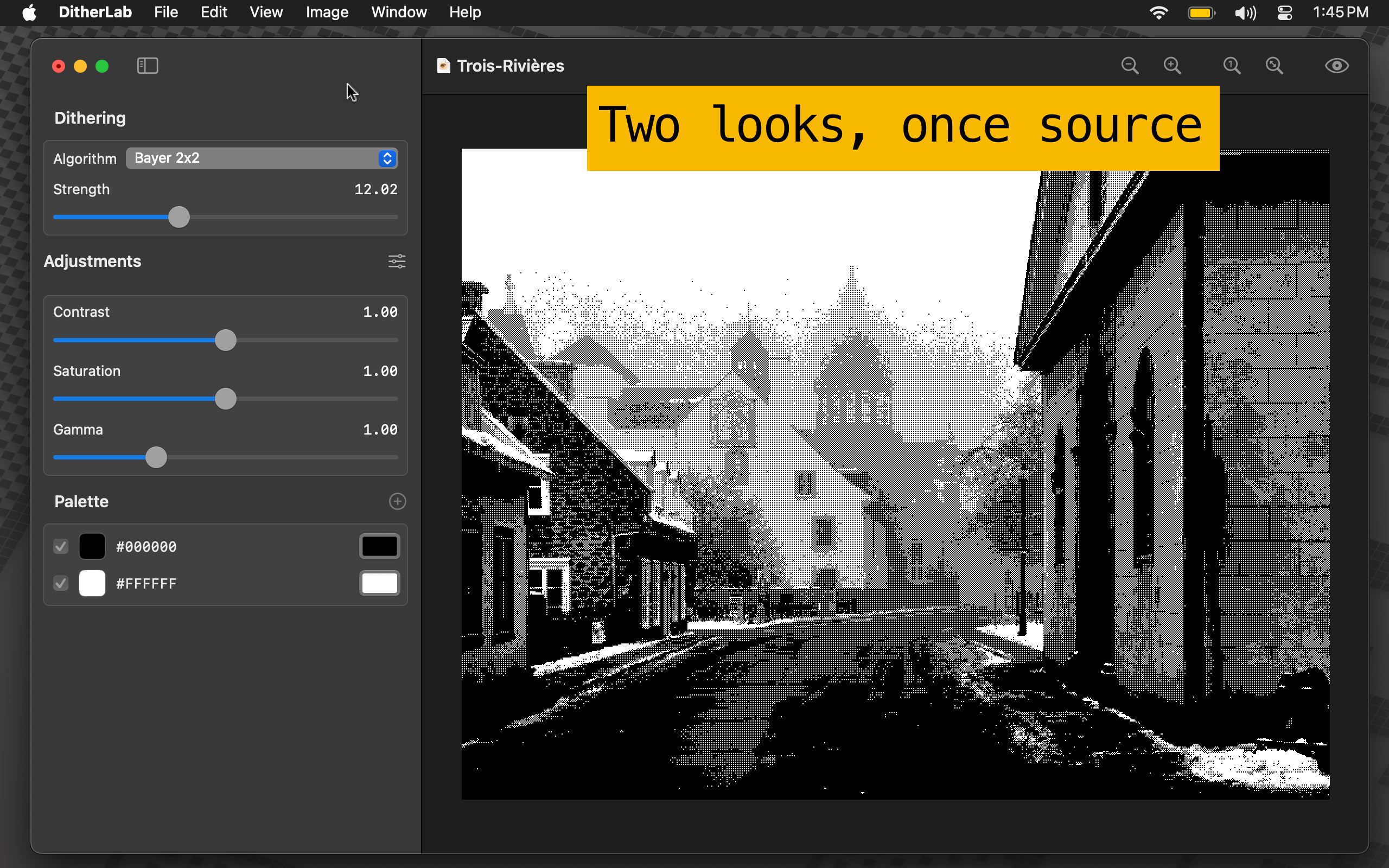 DitherLab screenshot